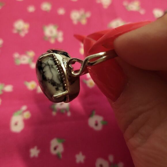 Austrian Pinolith Solitaire Ring - Picture 4 of 10